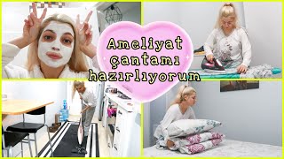 BU SON TEMÄ°ZLÄ°K VÄ°DEOM AMELÄ°YAT Ã‡ANTAMI HAZIRLIYORUM BENÄ°MLE BÄ°R GÃœN BÃœÅRA PEKTAÅ VLOG [upl. by Savannah343]