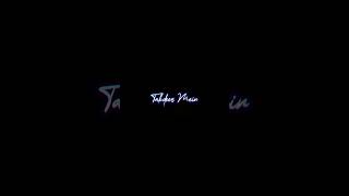 taqdeer me tera mera sath yahi tak tha status black screen  lyrics song status video shorts [upl. by Grim]