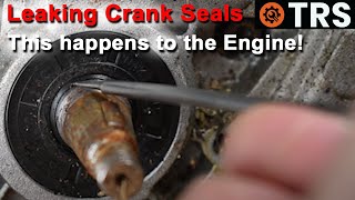 Main Crank Seals causes this 2Stroke BOG DOWN symptom [upl. by Esimehc]