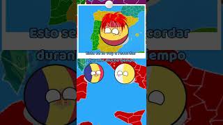 HUMOR DE PAISES LAS PELUCAS countryballs humor [upl. by Ornas]