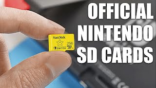 Nintendo Releases Official SD Cards for the Switch [upl. by Bik863]