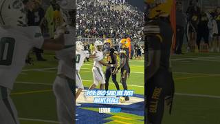 Miami Central vs Miami Northwestern got too intense 👀 football short miami [upl. by Jammin]