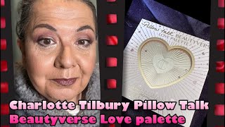 New Charlotte Tilbury Pillow Talk Beautyverse Love Palette [upl. by Einahpit]