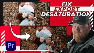 UPDATE IN DESCRIPTION How To Fix Desaturated Colors in Adobe Premiere Pro Exporting [upl. by Graniah986]