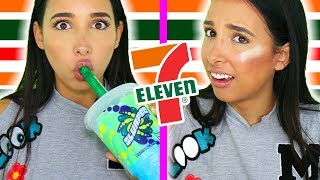 Full Face Of 7ELEVEN Makeup 💄💋  IS IT AWFUL HONEST Review amp Test  Mar [upl. by Yelsnit78]