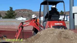 KUBOTA KX413V Mini Compact Excavator [upl. by Ferreby977]