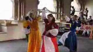 Czech dance group Vianden Castle 0807 [upl. by Schoenburg]