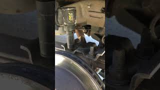 omega Pro 82001 Air impact wrench versus 2001 E250 rear leaf spring shackle nut also Craftsman 24MM [upl. by Aicella535]