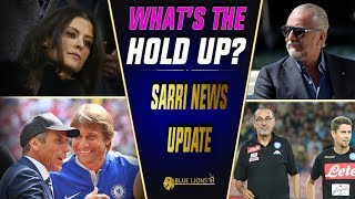 WHATS HAPPENING WITH SARRI Time to Panic  Sarri News Breakdown  Chelsea Transfer Daily [upl. by Breena323]