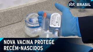 Vacina que protege recémnascidos de doenças respiratórias está disponível  SBT Brasil 191014 [upl. by Nho]