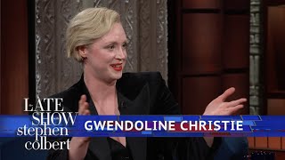 Gwendoline Christies Motivation For Joining Star Wars The Last Jedi [upl. by Ardekal]