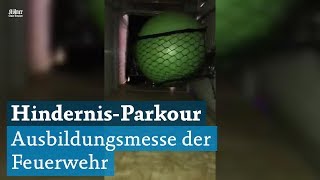 HindernisParkour bei der Ausbildungsmesse der Feuerwehr [upl. by Diehl536]