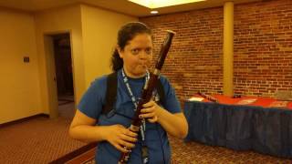 The Rite of Spring on minibassoon [upl. by Utley]