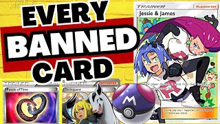 Why Its Banned EVERY Banned Pokemon Card [upl. by Ruprecht]