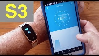 ZKCREATION S3 Fitness Tracker for Women IP67 Waterproof Smart Bracelet Unboxing amp Review [upl. by Anne786]