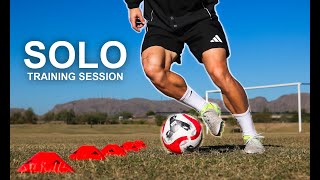 SOLO SOCCER TRAINING SESSION [upl. by Araem]