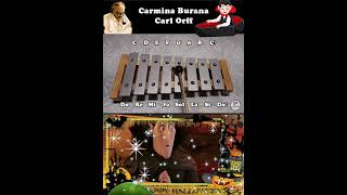 HALLOWEEN  carmina burana💀 CANCIONES EN XILÓFONO  SONGS ON XYLOPHONE Tutorial💀🕸 [upl. by Gnuhn781]