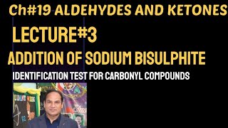 Ch19 Lec3Addition Of sodium bisulphiteNaHSO3 Class12 [upl. by Ruscher542]