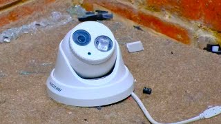 Smash Hikvision Security CCTV Camera [upl. by Iain60]