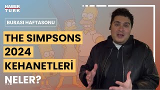 Her işledikleri konu gerçek oluyor The Simpsons 2024 kehanetiyle gündemde Oray Eğin değerlendirdi [upl. by Evangelist]