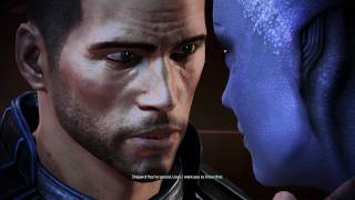 Mass Effect 3 Liara Romance Scene [upl. by Eladnwahs]