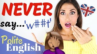 Polite British Expressions  How to Speak English Politely [upl. by Dari734]