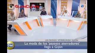 La psicosis de los payasos malvados llega a Gijón  GijonClown [upl. by Lerner417]