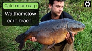 Carp fishing at Walthamstow Carp captures on the Atlantic Heat [upl. by Teufert784]