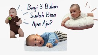 Perkembangan Bayi Usia 3 Bulan  Bayi 3 Bulan Sudah Bisa Apa Aja [upl. by Ferdy]