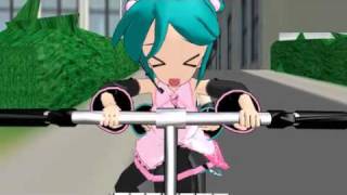 【MMD Cup 5】Chibi amp Petit Miku Hatsune【第5回MMD杯本選】 [upl. by Nirroc]