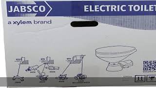 Jabsco Quiet Flush Electric Marine Toilet [upl. by Ahsimot173]