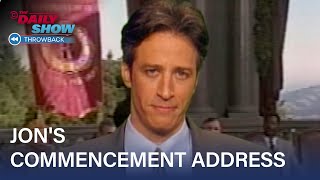 Jon Stewart Shares Some Words of Wisdom for the Graduates  The Daily Show [upl. by Hametaf319]