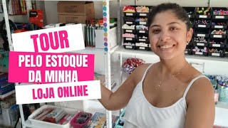 TOUR COMPLETO PELO ESTOQUE DA MINHA LOJA ONLINE  FLORALE PAPELARIA [upl. by Phillip]