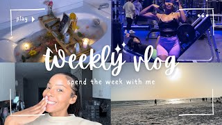 WEEKLY VLOG  SelfCare  Gym I Plantbased  Making A Prom Gown  How To Stay Grounded [upl. by Yerffoj]