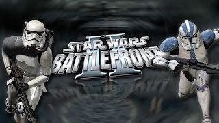 STORMTROOPERS VS CLONES  Battlefront 2 Mod Gameplay HD [upl. by Eiduam]