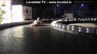 Kartrennen in der Rennsporthalle Friesacher in Wolfsberg [upl. by Siravrat]