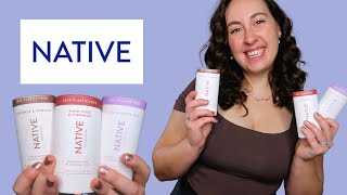 Native PlasticFree Deodorant Review  Brutally Honest and Unsponsored Review [upl. by Errecart319]