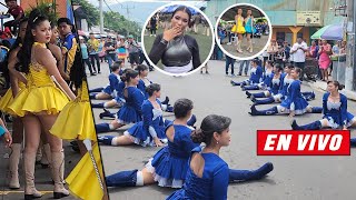 DESFILE del 15 de SEPTIEMBRE 2024 en EL SALVADOR 🇸🇻 😍DÍA de la INDEPENDENCIA HERMOSAS CACHIPORRAS [upl. by Hna255]