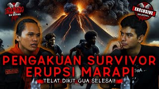 TANAH BERGETAR BATU2 BETERBANGAN POHON2 TUMBANG  ERUPSI MARAPI 2023  TIBA2 61 [upl. by Miun722]