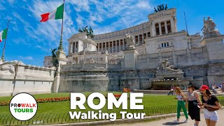 Rome Italy Walking Tour  4K60fps with Captions  Prowalk Tours [upl. by Anerys]