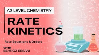 A2 Level Chemistry  Kinetics Rate Equations Orders and Past Paper [upl. by Edgardo]