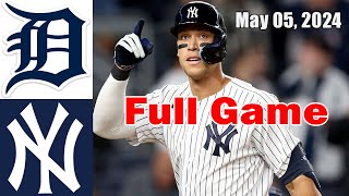 Detroit Tigers vs New York Yankees 050524 FULL GAME HIGHLIGHTS  MLB Season 2024  MLB Highlights [upl. by Worrell]