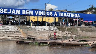 Tabatinga Amazonas river port exploring [upl. by Kcoj]