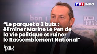 quotMarine Le Pen fait de la politique depuis 30 ans son casier judiciaire est videquot S Chenu｜TF1 INFO [upl. by Andri]