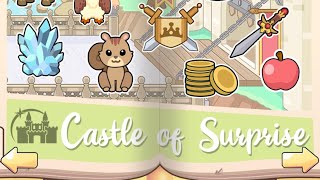 Jibiland Princess 👸🏾👸🏼 Castle 🏰 gameplay walkthrough  Sticker 📒 Book  Castle of Surprise 🤩 [upl. by Akimet]