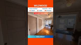 vacationrental  PetFriendly Vacation Home  Wildwood  SSR Rental ID 10219 [upl. by Notlad]