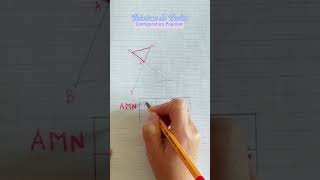 Théorème de Thalès  Méthode Facile maths mathscollege mathtricks shorts [upl. by Maddis339]