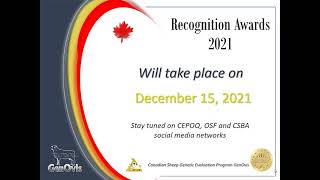 All Canada GenOvis Recognition Awards  Finalists 2021 [upl. by Ardnoed851]