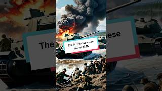 The SovietJapanese War of 1945 WW2 history ww2 wwii sovietunion [upl. by Otes]