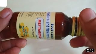 MeftagesicDS Suspension को बच्चों मे कब और कैसे दे Paracetamol and Mefenamic acid Uses in Hindi [upl. by Nylisoj917]